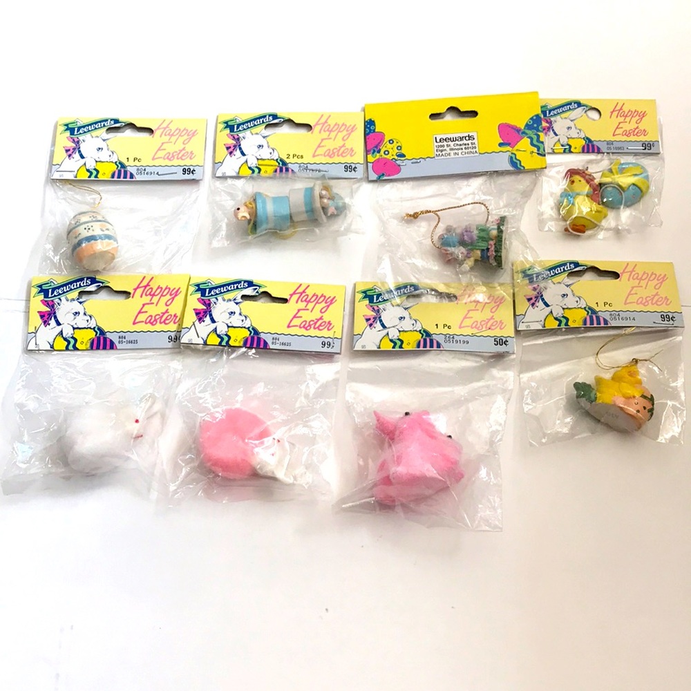 Lot Of 8 New In Package Vintage Leewards Easter